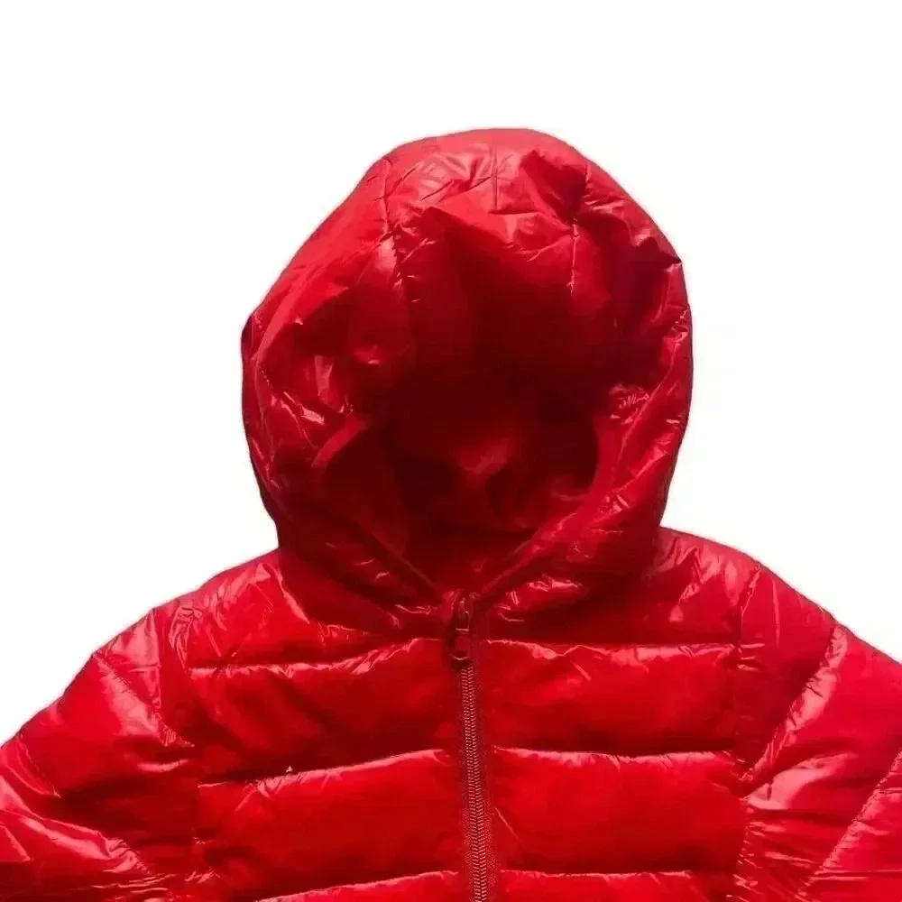 No Brand red hooded